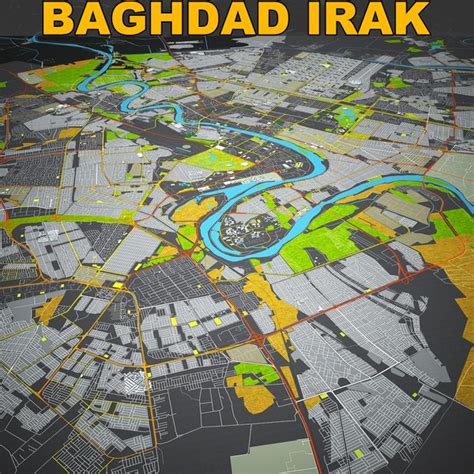 3D baghdad skyline - TurboSquid 1464735