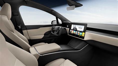 2021 Tesla Model X Plaid Interior Photos | CarBuzz