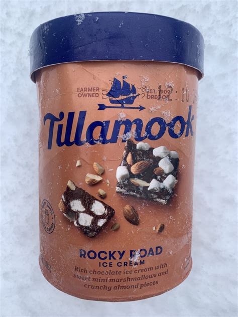 Tillamook Rocky Road Ice Cream Taste Test | The Off Brand Guy
