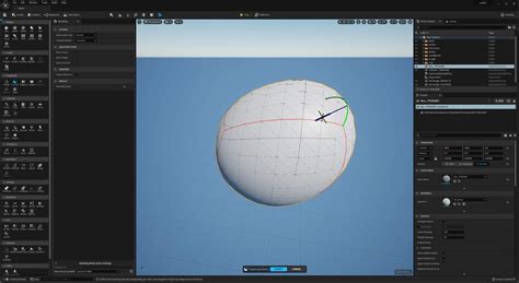 Unreal Engine 5’s modeling mode takes shape