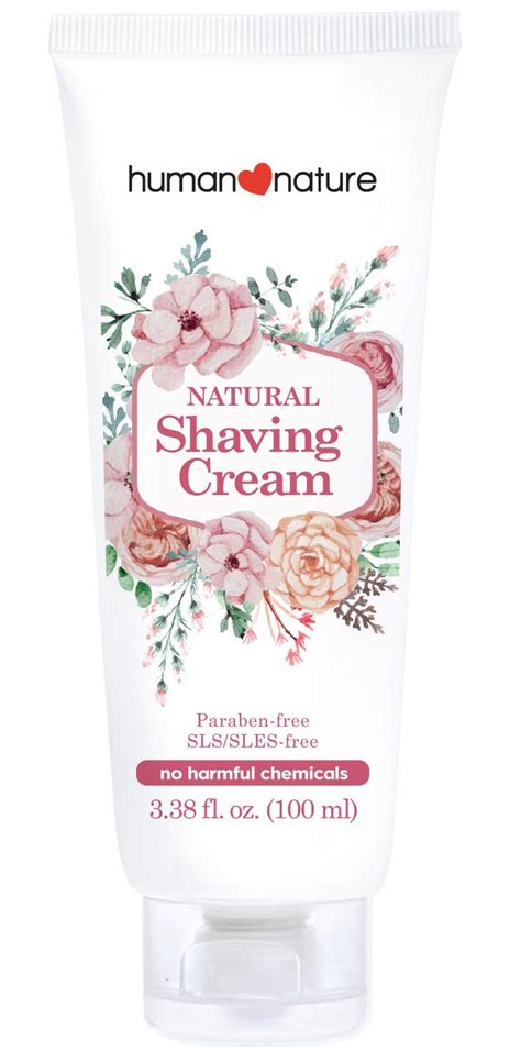 human nature Human Nature Natural Shaving Cream (for Women) ingredients ...