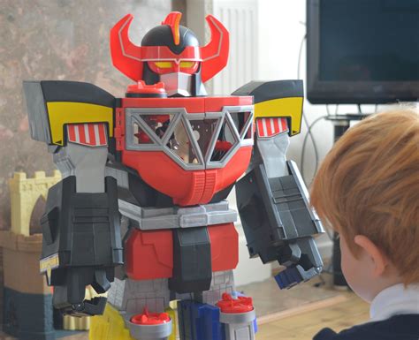 Imaginext Power Rangers Morphing Megazord | North East Family Fun