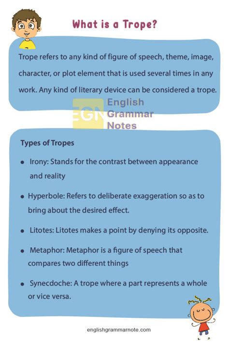 Trope – Definition, Meaning & Synonyms | Examples of Trope in ...