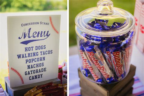 Baseball Party and Concession Stand Ideas | The Homespun Hostess