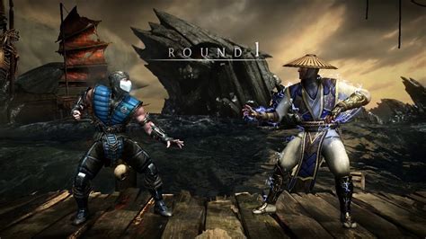 Mortal Kombat X - SUB-ZERO vs. RAIDEN Fight Gameplay - YouTube