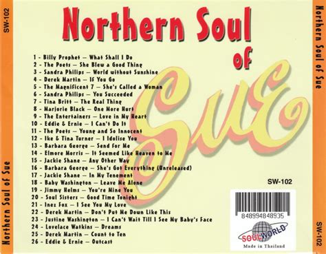 White Trash Soul: Various Artists - The Northern Soul Of Sue (Soul ...