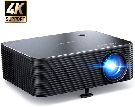 APEMAN Native 1080P HD Video Projector, Support 4K, 6000lux,300 ...