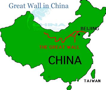 The Great Wall Of China ~ Beautiful Places In The World