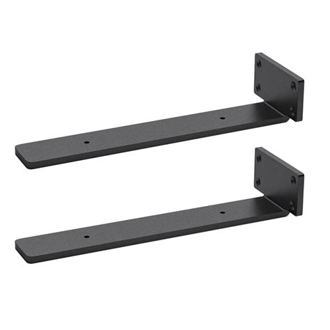 2 Pack Duty Shelf Brackets Floating Shelf Brackets Rustic Industrial ...