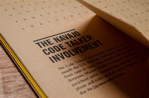 Navajo Code Talker Manual on Behance