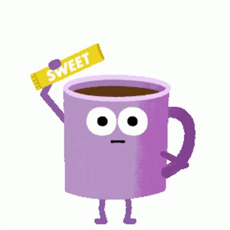 Good Morning Coffee Sticker - Good Morning Coffee With Extra Sweetener - Discover & Share GIFs ...