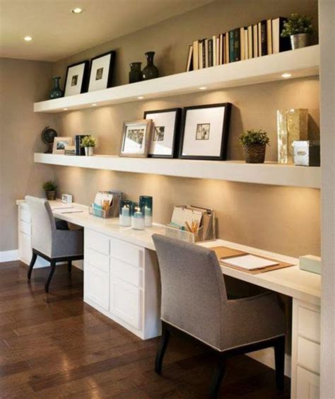 25+ Best Office Shelf Design Decor Ideas To Inspire You – DECORATHING | Cheap office furniture ...