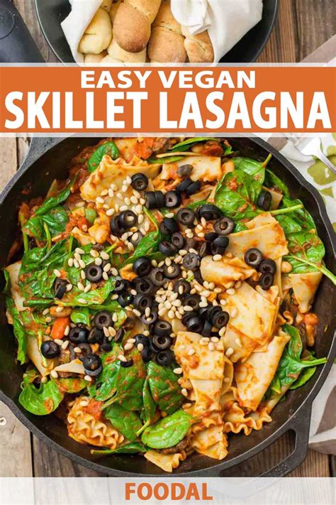 Easy Vegan Skillet Lasagna Recipe - Made in Just 35 Minutes | Foodal