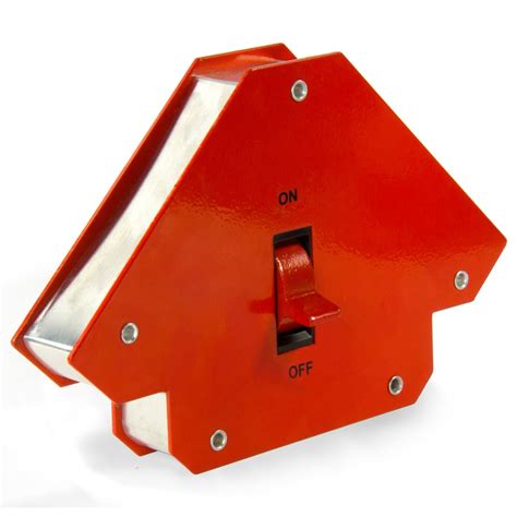 Large Switchable Multi-Angle Welding Magnet (45° x 90° x 135°) - 24kg / 55lbs | first4magnets.com