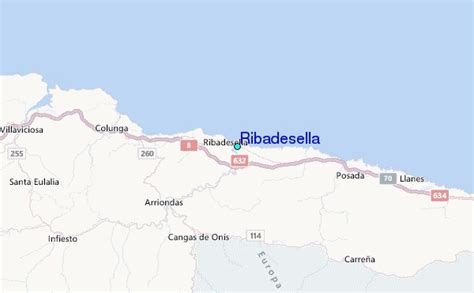 Ribadesella Tide Station Location Guide