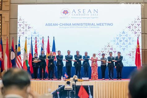 The ASEAN-China Ministerial Meeting ( 04 August 2022 ) - Ministry of ...