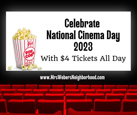 Celebrate National Cinema Day 2023 With Discounts and Deals - Mrs ...