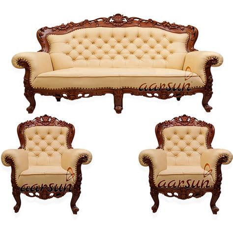 Best Handmade Wooden Meerthi Sofa set SF-0063