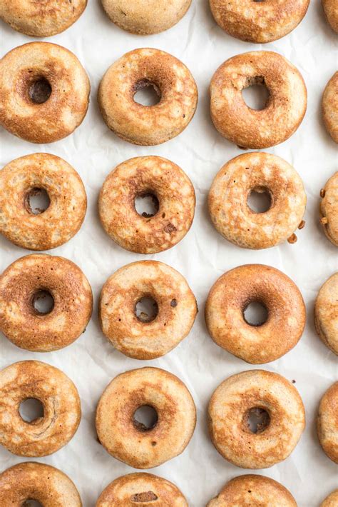 Apple Cider Donuts with Maple Cream Frosting - Simple Roots