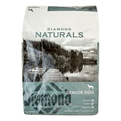 Diamond Naturals Senior Dry Dog Food, 35 Lb - Walmart.com - Walmart.com