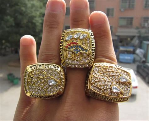 High Quality 1997 1998 2015 Denver Broncos SUPER BOWL 50 Championship ...