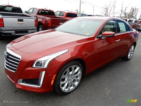 2019 Red Obsession Tintcoat Cadillac CTS Premium Luxury AWD #130341724 Photo #7 | GTCarLot.com ...