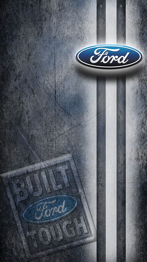 Built Ford Tough, logo, HD phone wallpaper | Peakpx