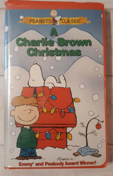 A Charlie Brown Christmas Holiday VHS Peanuts Classic Children of all Ages | Charlie brown ...