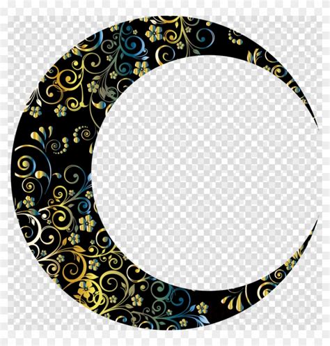 Gold Crescent Moon Png Clipart Moon Lunar Phase Clip, Transparent Png ...