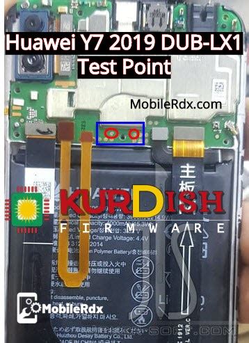 Huawei Y7 2019 DUB-LX1 Test Point - EDL Mode Pinout