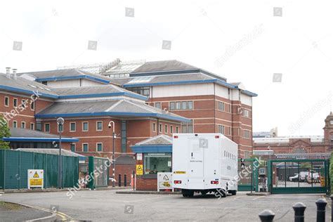 View Prison Van Arriving Nottingham Magistrates Editorial Stock Photo ...