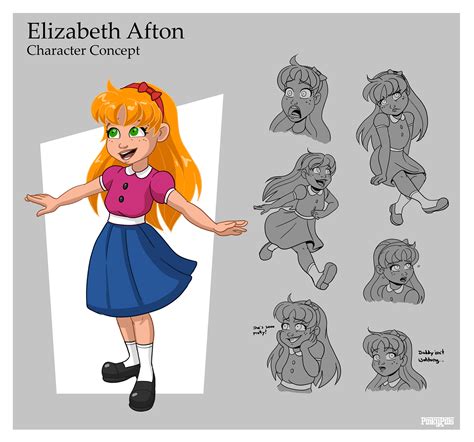 Elizabeth Afton Coloring Pages - Ryu Wallpaper