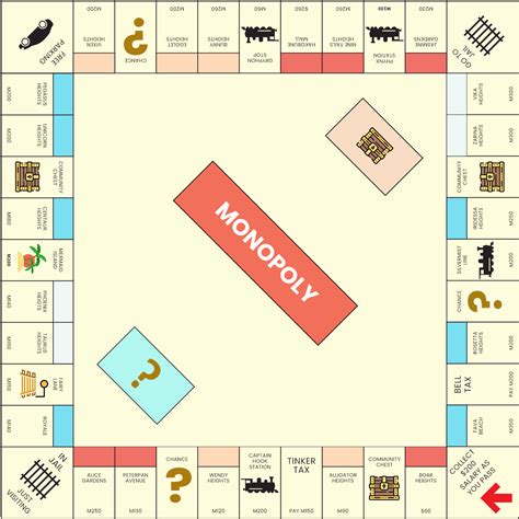 Monopoly Card Template in PSD, Illustrator, SVG, PDF - Download ...