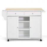 White Kitchen Storage Cabinets with Doors - Home Furniture Design
