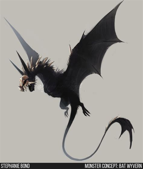 ArtStation - Bat Monster concept art