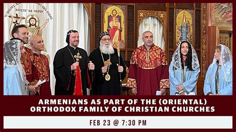 Armenians as Part of the (Oriental) Orthodox Family of Christian ...