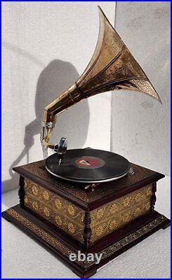 Gramophone Player Original Gramophone Record Player Gramophone Music ...