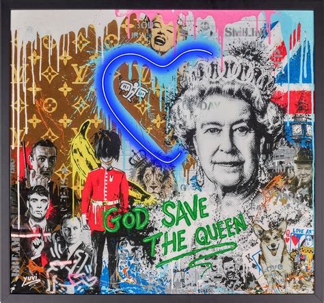 Buy God Save The Queen - Last One Remaining at FIZZ Gallery