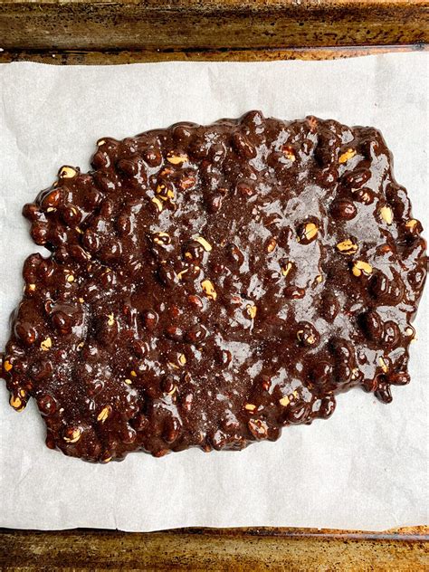 Chocolate Peanut Brittle (Microwave Recipe) - Midwestern HomeLife