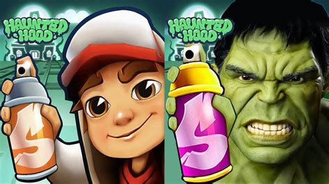 Subway Surfers Gameplay - Haunted Hood Jake vs Hulk - Halloween UPDATE - YouTube