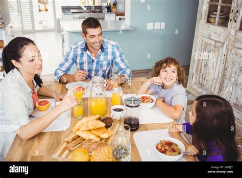 Family Breakfast Table