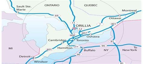 Location - City of Orillia