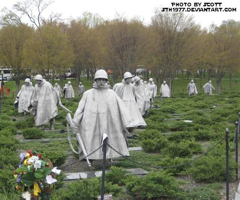 Korean War Memorial Statues by sth1977 on deviantART