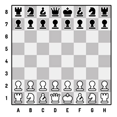 Chess Board Printable