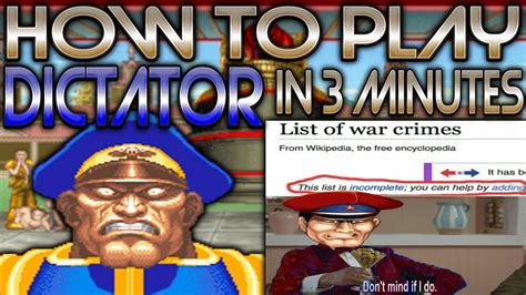 How to play Dictator in 3 minutes! (SSF2T) - YouTube