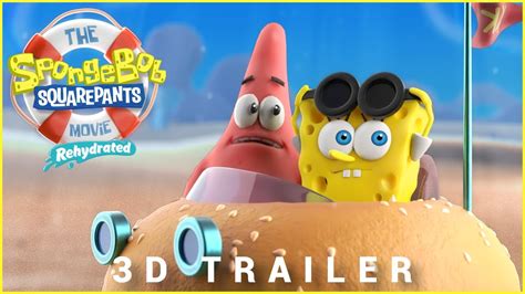 3D Recreation Trailer - The SpongeBob SquarePants Movie Rehydrated - YouTube