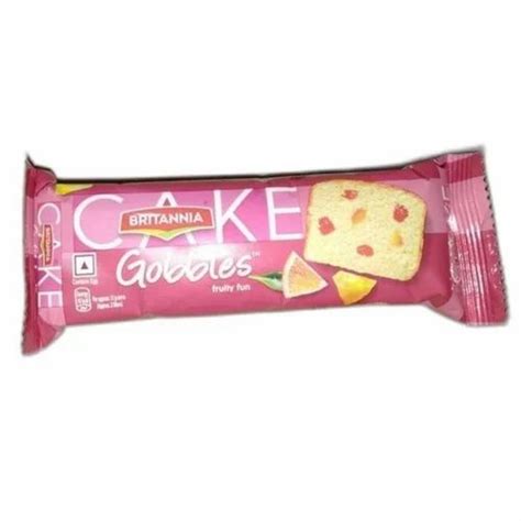 Fruity Fun Britannia Gobbles Cake, Packaging Type: Packet, Weight: 0.33g at best price in Ghatal