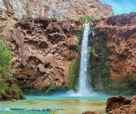 Mooney Falls Grand Canyon Photograph by NaturesPix