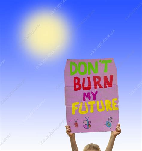 Environmental protest, composite image - Stock Image - F041/9059 - Science Photo Library