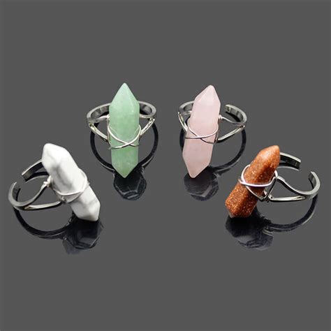 Crystal Ring Natural Tower Stone - nacrystal.com